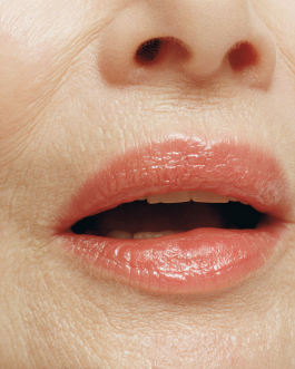 Close-up portrait exploring expression and skin texture, captured through contemporary photography and experimental visual art by IMPROMPTU studio. 